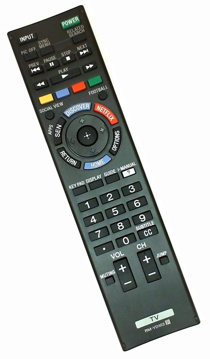 UBay Replacement for Sony RM-YD103 Smart TV Remote Control - Image 2